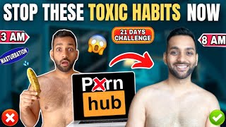 21 Days Challenge | 8 Tips to Change my Toxic Habits Healthy ...