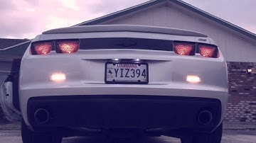 Camaro SS Before and after X-PIPE