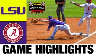 LSU vs Alabama Highlights [GAME 2] | NCAA Baseball Highlights | 2024 College Baseball