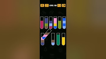water sort puzzle Level 199