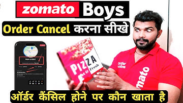 How to cancel Zomato order | How to cancel Zomato delivery boy order 2024.