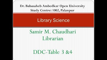 BLIS Paper 3P DDC TABLE- 3 & 4