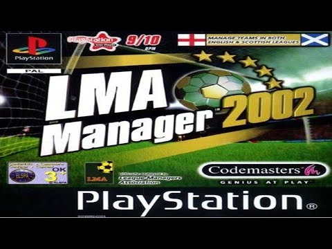 LMA Manager 2002 PlayStation | Emulated u0026 Almost Forgotten