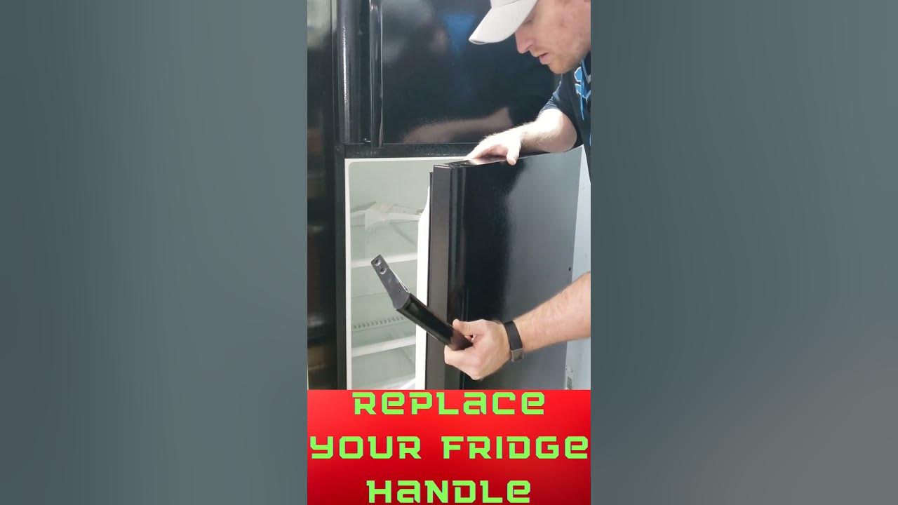 How to Replace a Refrigerator Door Handle « Home Appliances