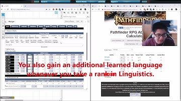 Pathfinder Character Creation Episode 1 - Learning the Basics (Ranger)