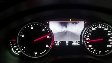 Acceleration of AUDI A6 C7 3.0 TDI QUATTRO LIMO CDUC STAGE 2 320PS/700NM Launch Control 0-100 KM/H