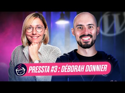 Déborah Donnier, chef de projet digital et fondatrice de l'agence WordPress DDESIGN - ☕️ Pressta #3