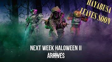 Operation Halloween II is NEXT WEEK! And Hayabusa leaves soon! Return of Survive the Undead!