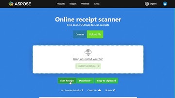 How to extract text from receipt with Aspose.OCR