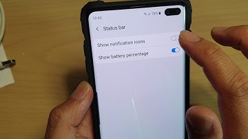 Galaxy S10 / S10+: Set Status Bar to Show All / 3 Most Recent Notifications