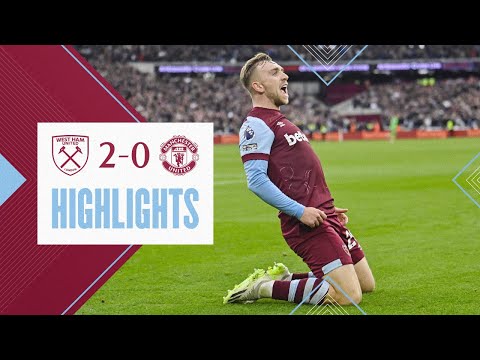 West Ham Manchester United Goals And Highlights