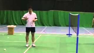 Badminton Doubles: Helping the Rear Court Player