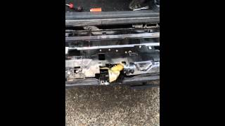 2001 Chevy blazer rear glass latch actuator removal and replacement part 1