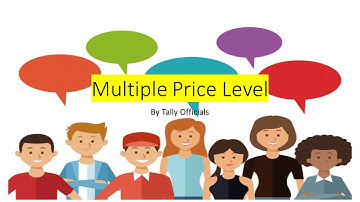 Advance Tally Part 1: #Multiple #Price Level & price #List