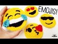 HOW TO CROCHET EMOJIS, DIY EMOJI FACES: step by step crochet tutorial  ♥ CROCHET LOVERS