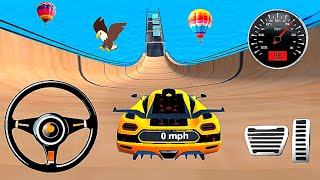 Ultimate Car Stunt Driving: Mega Ramp Racing & Open World Drift Simulator screenshot 2