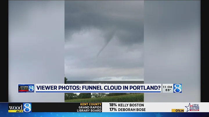 Viewer photos: Funnel cloud in Portland?