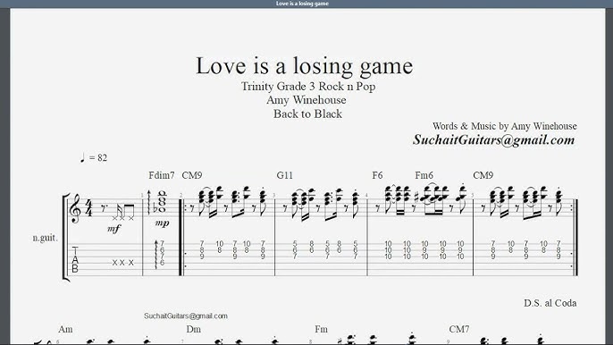 Love Is a Losing Game Piano Tutorial - Amy Winehouse