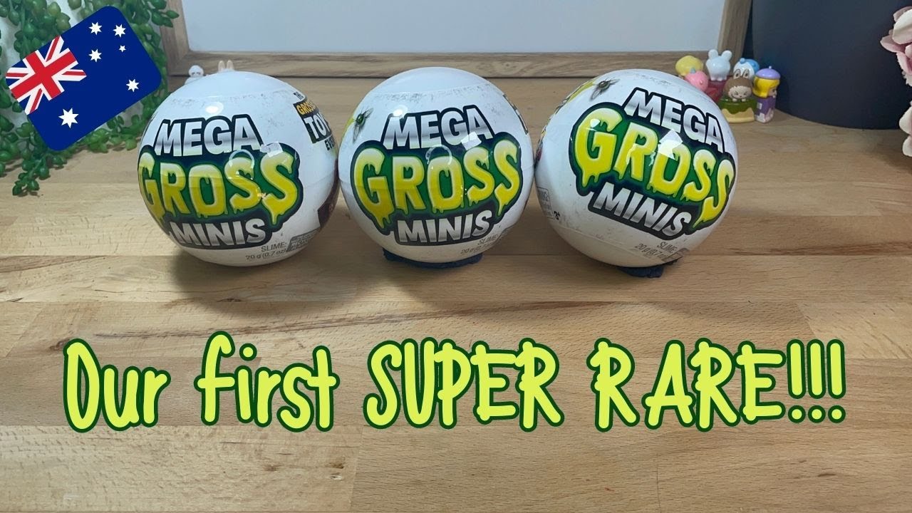 AD] ☣️Unboxing more Zuru Mega Gross Minis! 🤢These minis are