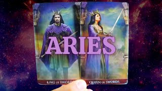 ARIES TWO PEOPLE ARE IN YOUR ENERGY, A WATER SIGN AND A FIRE SIGN BOTH WANT YOU BAD