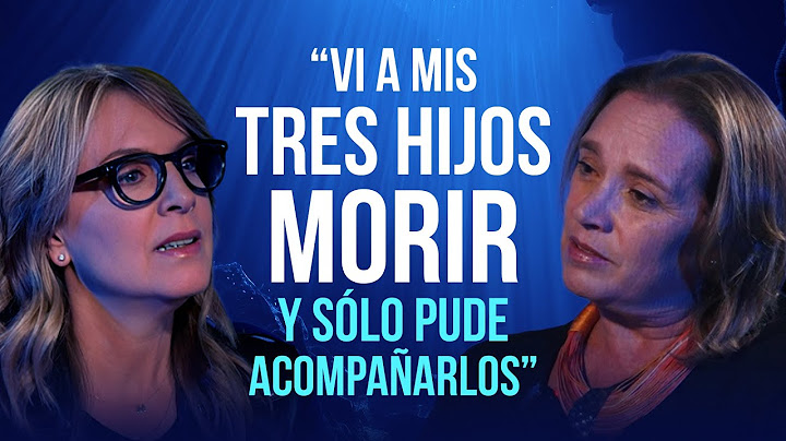 “Vi a mis tres hijos morir”: historia de una madre que ha sobrevivido al dolor | En Aguas Profundas
