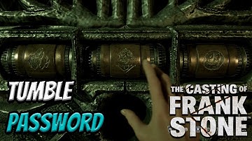 Tumble Password Solution (Chapter 6) - Enter The Correct Combination | The Casting of Frank Stone