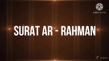 Siti Mukhayatun (KA-S.19.1K) - Surat Ar Rohman - UAS Semester 3 - Pendidikan Agama Islam