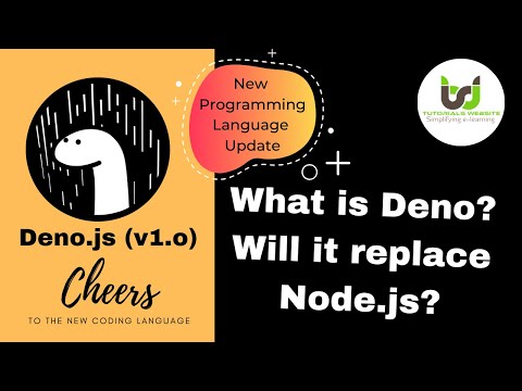 What is Deno.js & Will it replace Node.js? | #StayHome | Deno 1.0 arrives to challenge Node.js