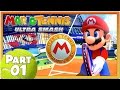 Mario Tennis Ultra Smash - Part 1 | Knockout Challenge To Unlock Star Mario!