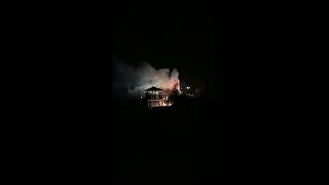 VIEWER VIDEO: Westbrook beach house fire