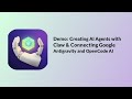 🤖 Demo: Creating AI Agents with Claw – Connecting Google Antigravity & Claude Code (Walkthrough)