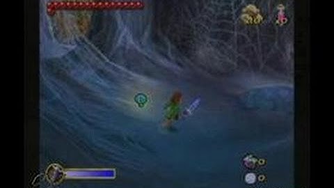 The Hobbit GameCube Gameplay - Spiders and webs