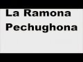 La ramona pechugona con letra