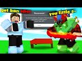 They Called Me FAKE, And They Got Me BANNED... (ROBLOX BEDWARS)