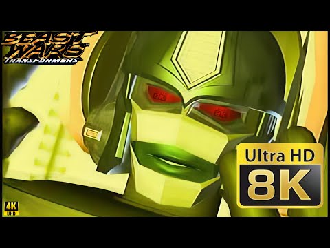 8K Beast Wars Transformers Season 2 Intro Opening 8K Ultra HD Upscale AI