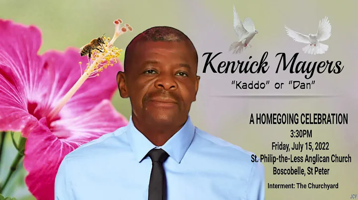 A Service of Thanksgiving for the life of Kenrick ...