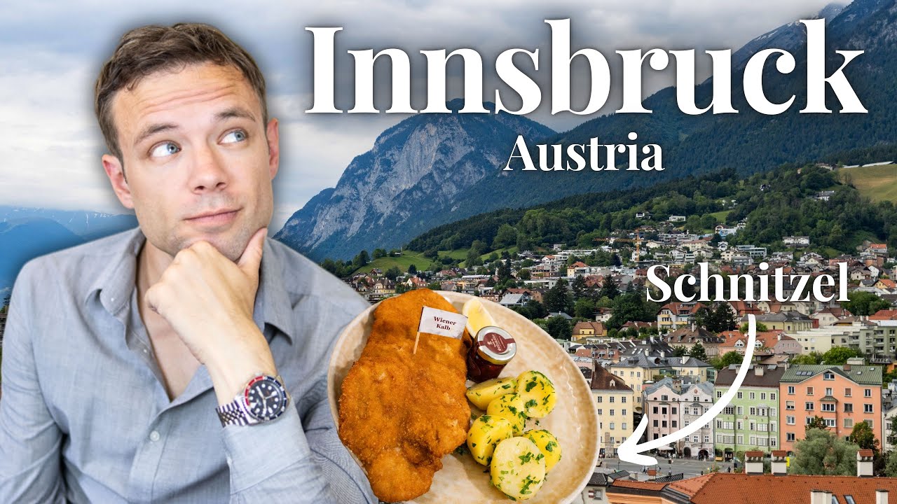 Eating in and Exploring Innsbruck, Austria. A Beautiful City in the Alps