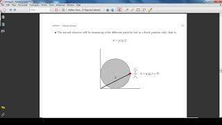 The Material and the Spatial Description of Motion