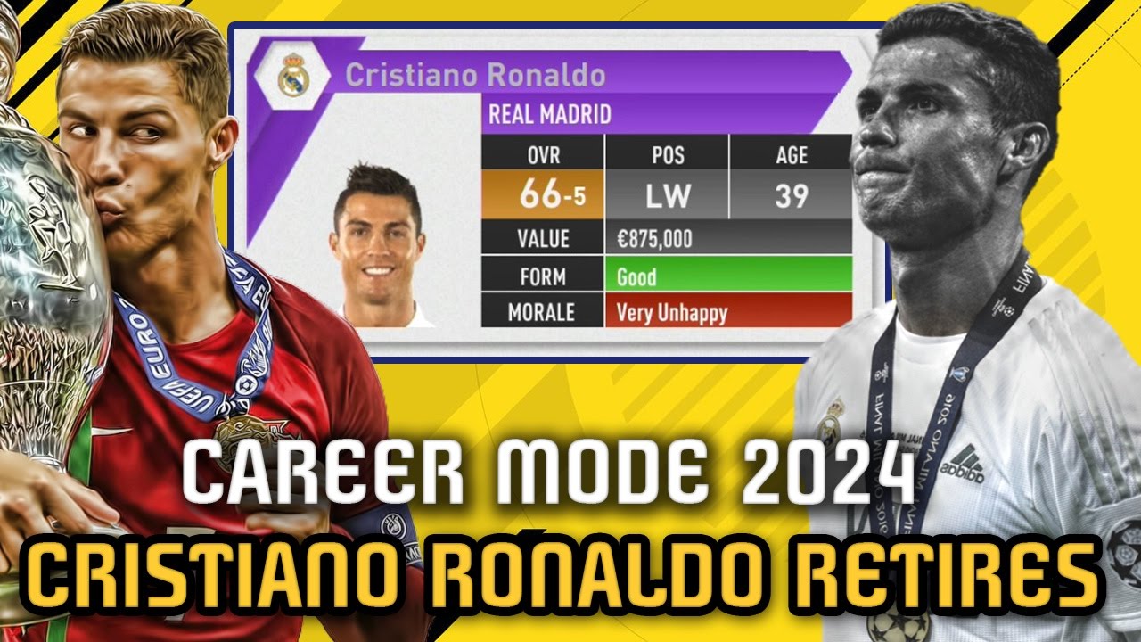 CRISTIANO RONALDO RETIRES!!! FIFA 17 CAREER MODE 2024 YouTube
