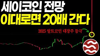 세이코인 전망 이대로면 20배 간다 2025 알트코인 대장주 등장