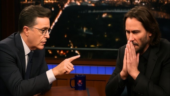 Stephen Colbert Demands Keanu Hide His Faith to Do Interview — His Response  Instantly Ends Interview - YouTube