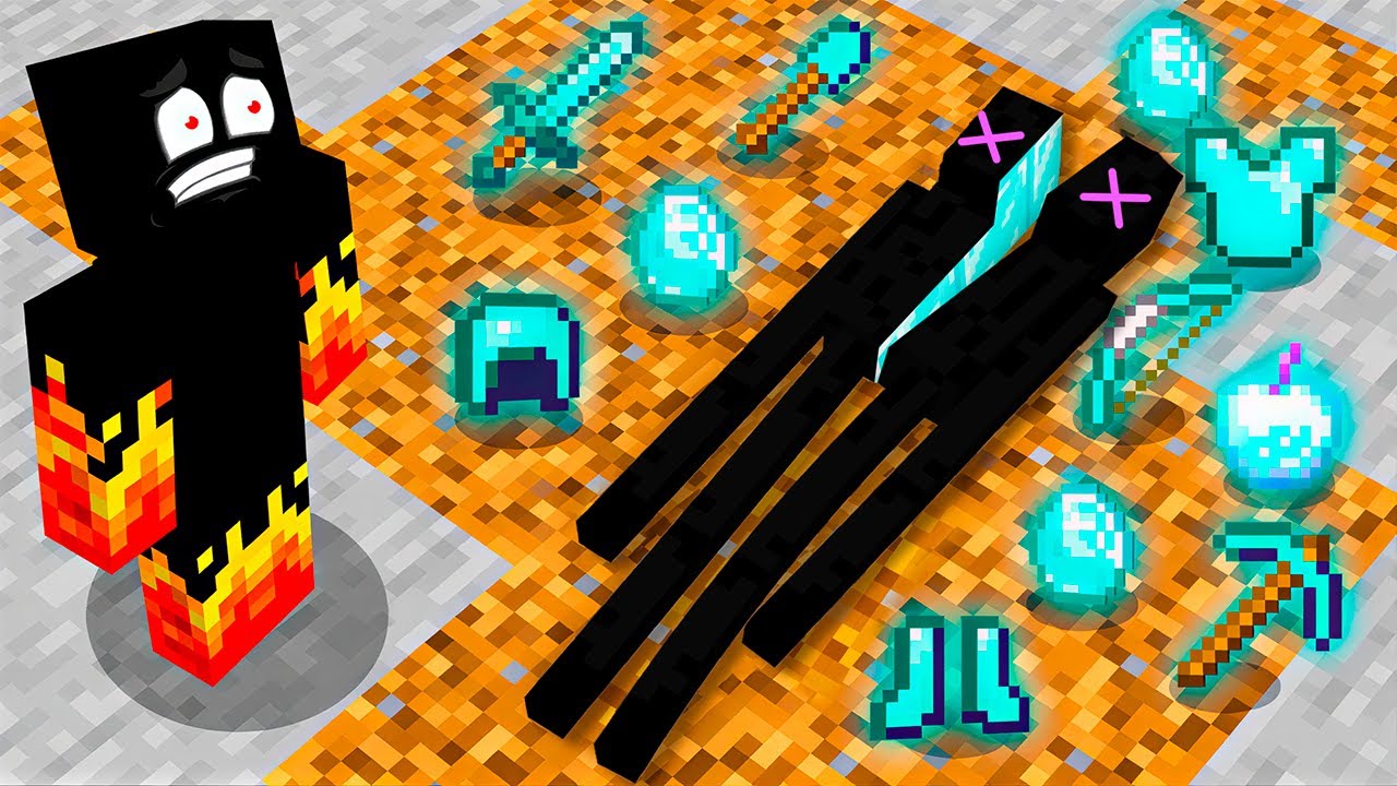 QUEM MATOU O ENDERMAN DE DIAMANTE NO MINECRAFT????