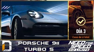 NFS No Limits[4K] - UPROSING - Day3 - Porsche 911 Turbo S - REPETIBLES y la mejor carrera de farmeo