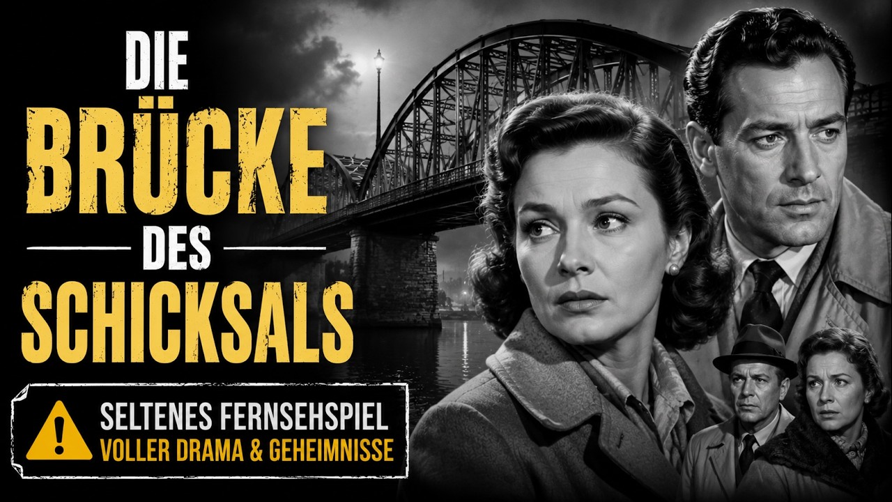DIE BRÜCKE DES SCHICKSALS ⚠️ Seltenes Fernsehspiel voller Drama & Geheimnisse