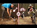 Build to Ride Ratio // How Long Does It Take To Create 60 Seconds of Ride Time? New MTB Flow Trail!