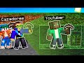 YOUTUBERS vs CAZADORES pero CON X-RAY en MINECRAFT 💎😱