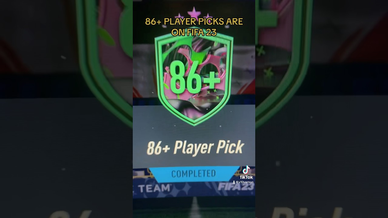 86+ PLAYER PICKS ON FIFA 23 