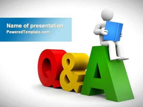 question and answer for presentation