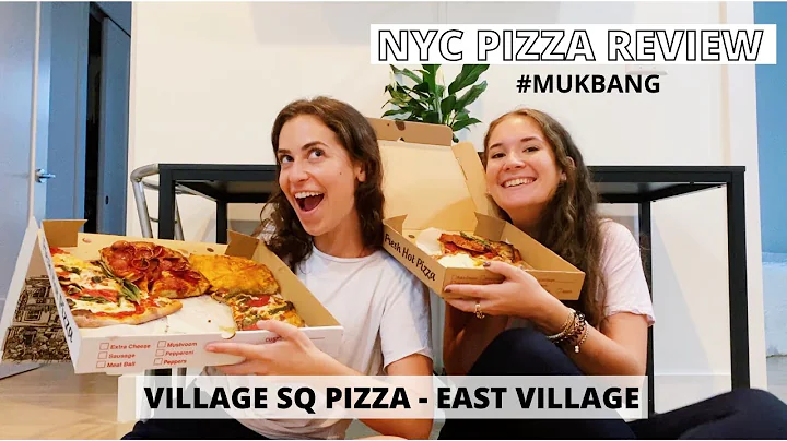 ¡Batalla de Pizzas en NYC! Prueba de Mukbang en Village Square vs Prince St