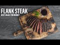 EAT top QUALITY STEAK for the LOWEST PRICE -- FLANK STEAK